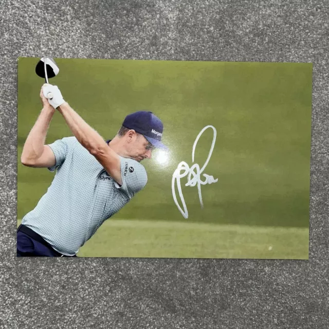 Hand Signed JUSTIN ROSE A4 Golf Photograph - U.S. Open 2013 Winner - Proof & COA