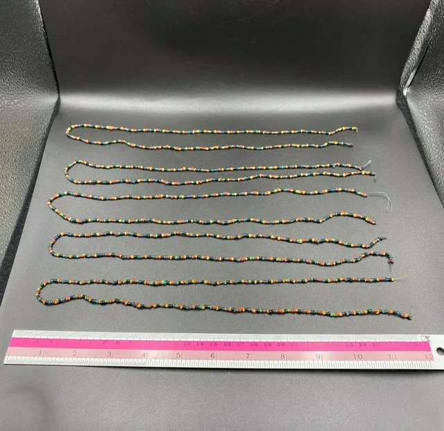 Old Ancient Antique Glass Beads From Ancient Pyu culture period  from Burma 12
