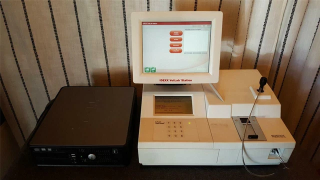 ANALYSEUR CHIMIQUE IDEXX VetLab Station VetTest P/N 98-08949-01 EUR 2. ...