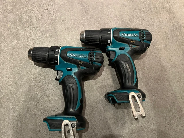 2x Makita DDF456 Akku-Schrauber 18V, defekt als Ersatzteillager