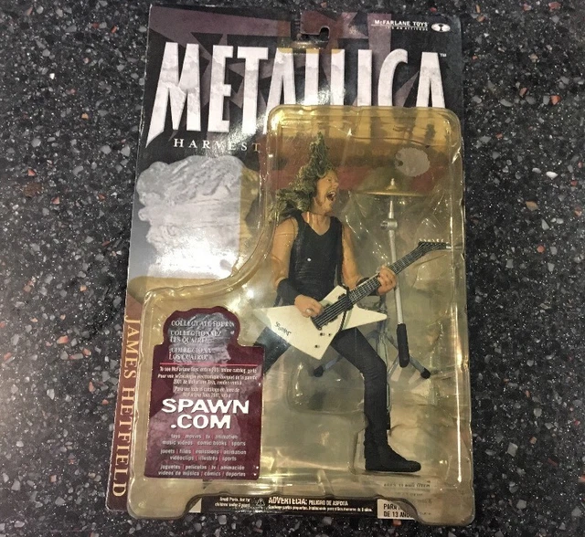 METALLICA - JAMES Hetfield Figurine Boxed. McFarlane Toys