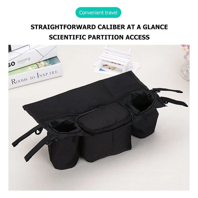 Baby Stroller Accessories Organizer Baby Pram Carriage Bottle Cup Holder Hanging