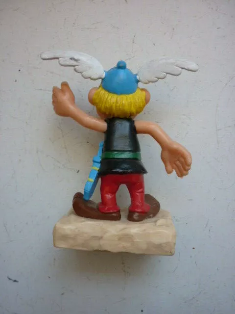 Rare   Figurine    Asterix  Papermate /  Publicitaire Pour Sparkasse  1982 3