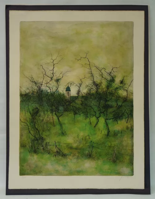 Landschaft Mit Olivenbäumen Im Vorfrühling - 57 X 43 Jo Suh ?? Frankreich ? 3