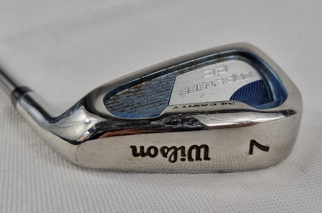 Wilson Graphite Pro WILSON PRO STAFF DC 3D Cavity Women's Flex 7 Iron Golf Club. Graphite ...