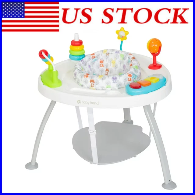 Baby Activity Center Bouncer Jumper Play Table W/ Musical Keyboard Removable Toy