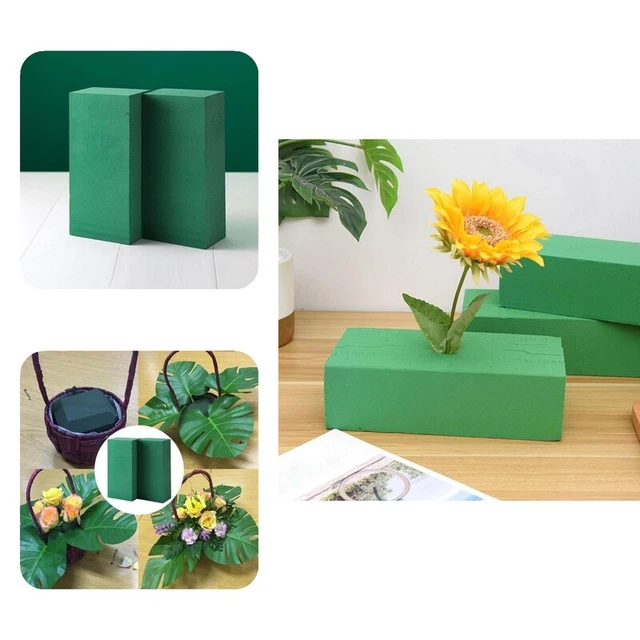 2 piezas arcilla floral, cortable, arreglo vegetal decorativo,