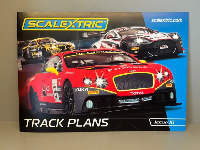 Scalextric track plans - issue 10 - Brand new - Free Postage