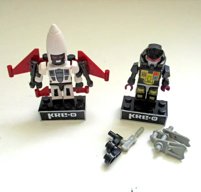 Transformers Kreo (Kre-o) Micro Changers Ramjet & Insecticon- 100% complete