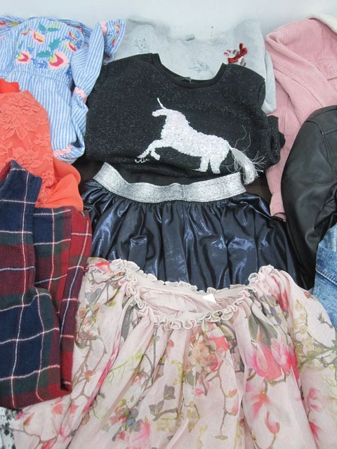 Pacchetto abbigliamento per ragazze taglia 9-10 anni lotto di lavoro leggings giacche gonne abito 3