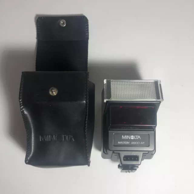 Minolta Flash 2800 Af, Early Version With Crossed Xx's (Non-Working)/208662
