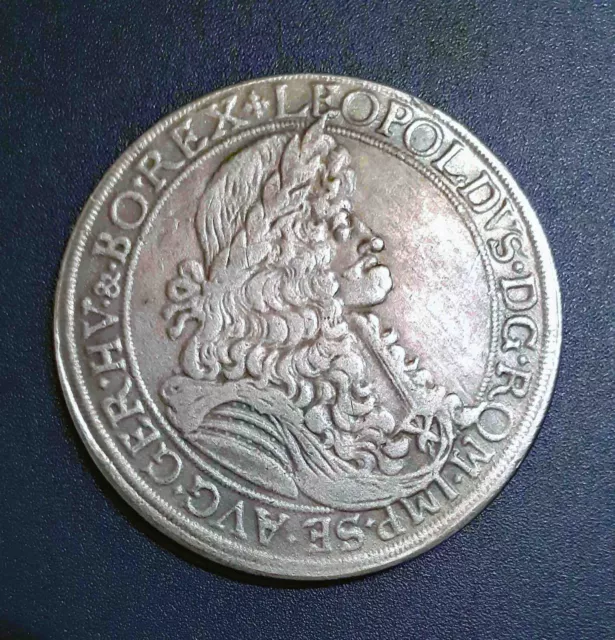 091. Taler 1683 Habsburg Österreich Ungarn Leopold