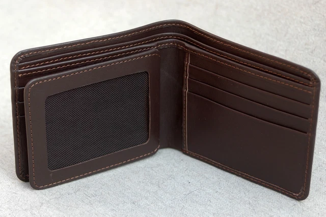 Portafoglio Uomo Grande Portafoglio Sottile In Pelle Marshal - Foto 13