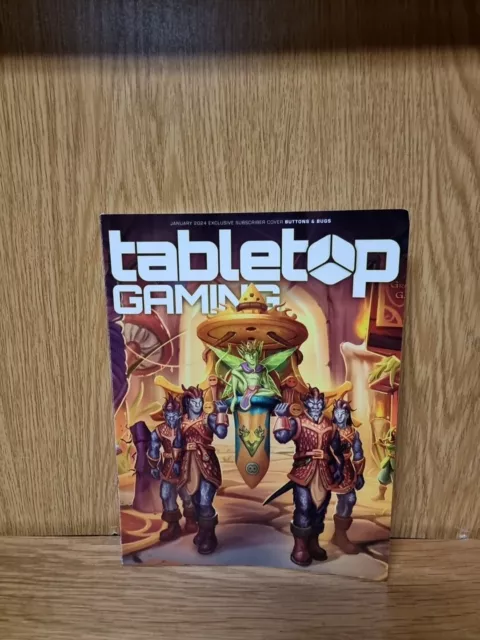 Tabletop Gaming magazine January 2024 Crowdfunding Special, Disney...(22c)