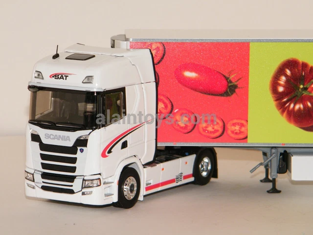 Miniature SCANIA S450 FRIGO CHEREAU TRANSPORTS MALGOGNE Eligor