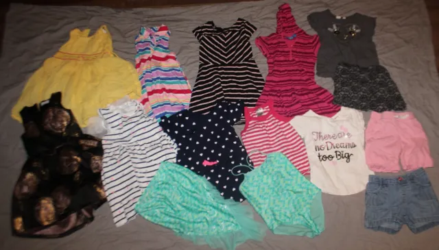 Girls Spring summer clothes lot size 6 6X  clothes 15 pc #2