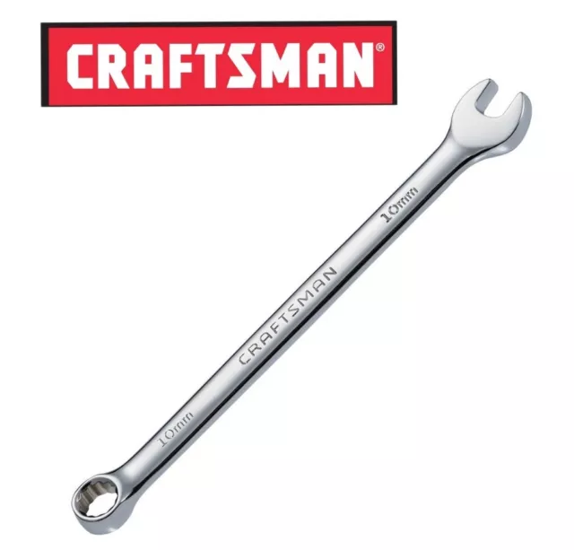 Craftsman Combination Wrench 12 Point Metric MM Standard Inch Polished Pick Size