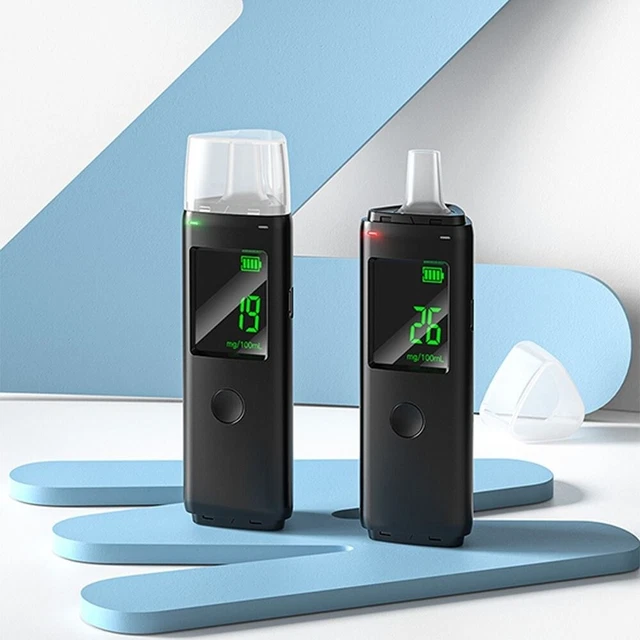 Rechargeable Breathalyzer LCD Display Digital Breath Tester  Car