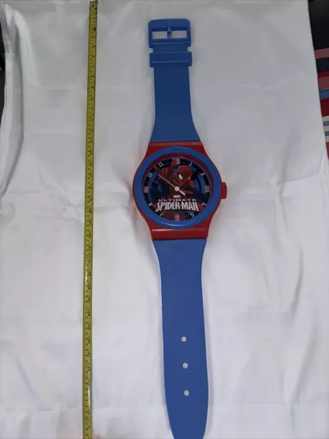 Marvel The Ultimate Spider-Man Wrist Watch Style Wall Clock Large 36inches