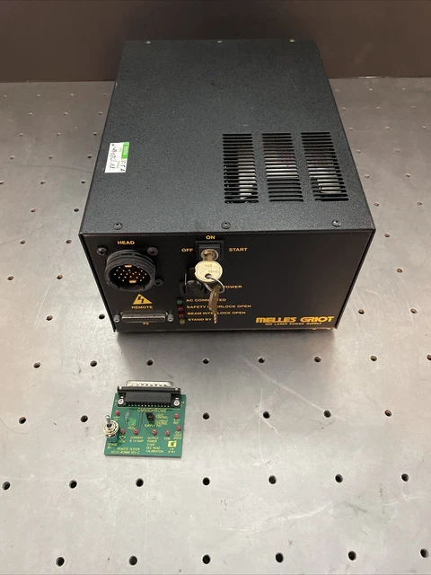 Melles Griot Omnichrome Ion Laser Power Supply w/Remote Tester Controller