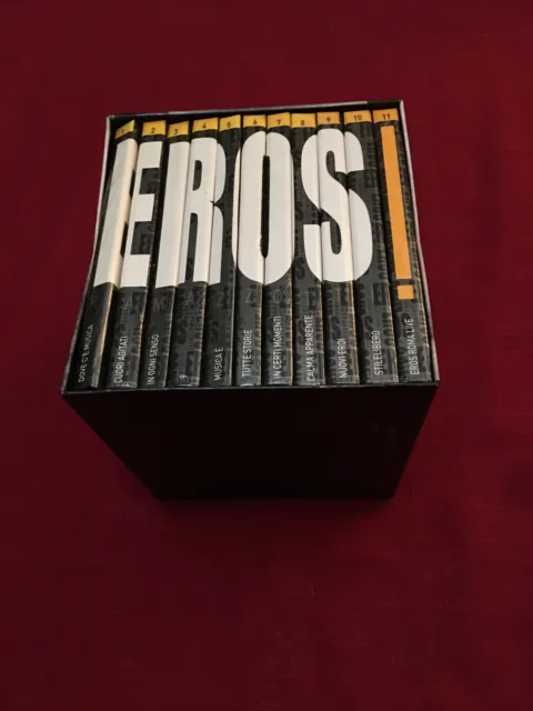 Opera Completa Cofanetto Box 10 Cd +1 Dvd Eros Ramazzotti 9 Roma Live Nuovi Eroi