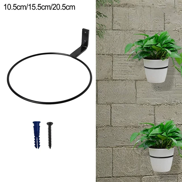 3 Cages De Soutien Pour Plantes - Anneaux En Treillis De Fer, Vert Foncé 25x40cm