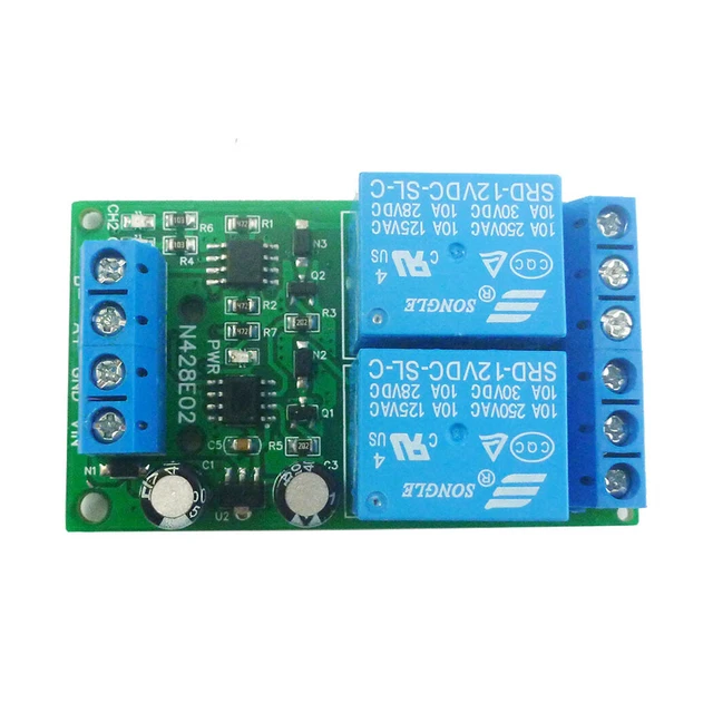 DC 12V RS485 Modbus UART Serial Port Switch PLC Digital Output Expansion Board