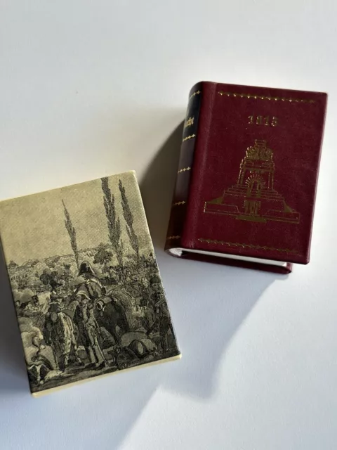 DDR - Mini Buch - Leipzigs Völkerschlacht  1813