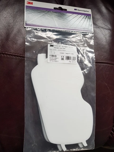 3M Speedglas 9100FX obiettivo piastre visiera standard 523000 confezione da 5