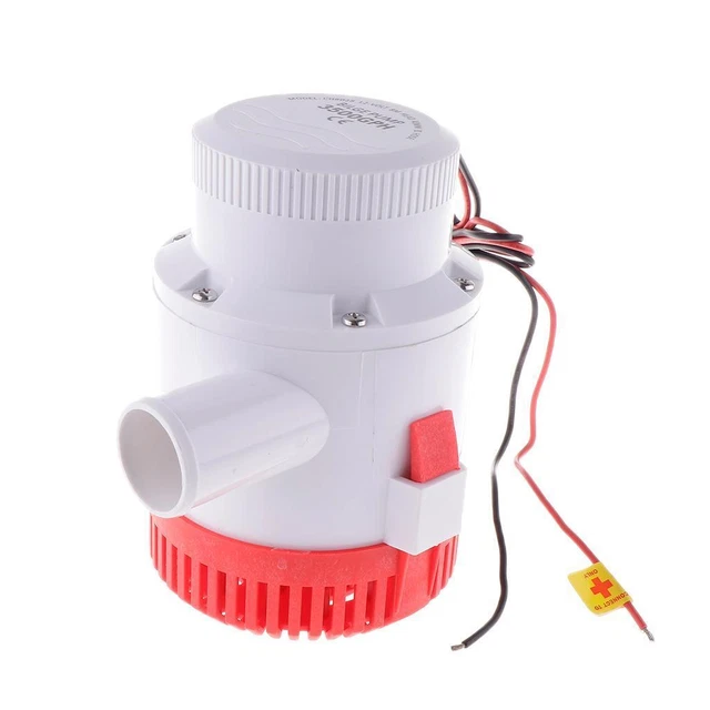 Pompe de cale à haut débit Pompe submersible 3500GPH 12V
