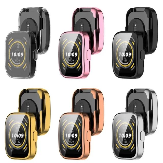 FULL COVER SCREEN Protector Bumper Protective Shell TPU Case for Amazfit  Bip 5 $12.09 - PicClick AU