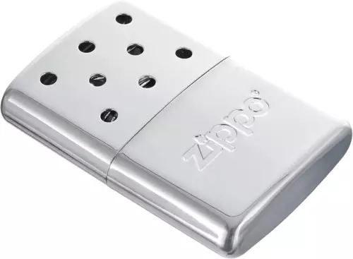 Zippo 6 Hour Refillable Hand Warmer | Portable, 6 Hour, Chrome 6 Hr