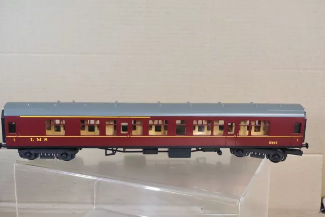 Lima O Calibre Lms Bordeaux MK1 1st Classe Corridor Coach 15865 Oi 2