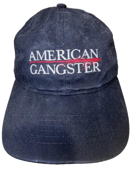 AMERICAN GANGSTER Movie Promo Hat Cap 2007  Denzel Washington Film Rare