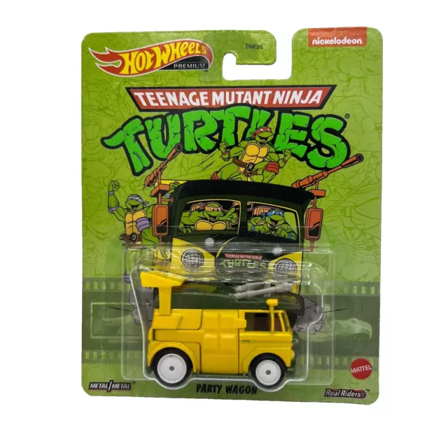 Hot Wheels Party Wagon Teenage Mutant Ninja Turtles 1:64