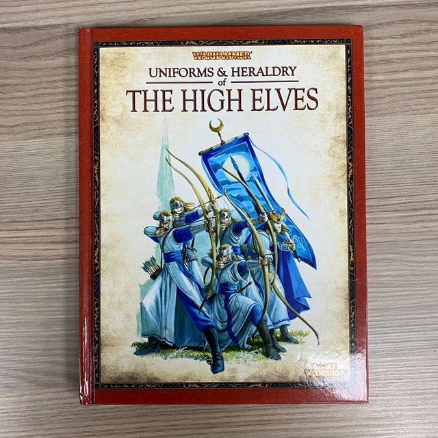 Livre D'armée Warhammer V5 - Hauts Elfes - L142 - Ancienne édition