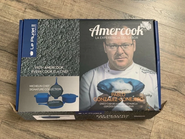 Amercook La Pluriel 2 - 28Cm-2,6L - Padella Rotonda Classica Ghisa Smaltata
