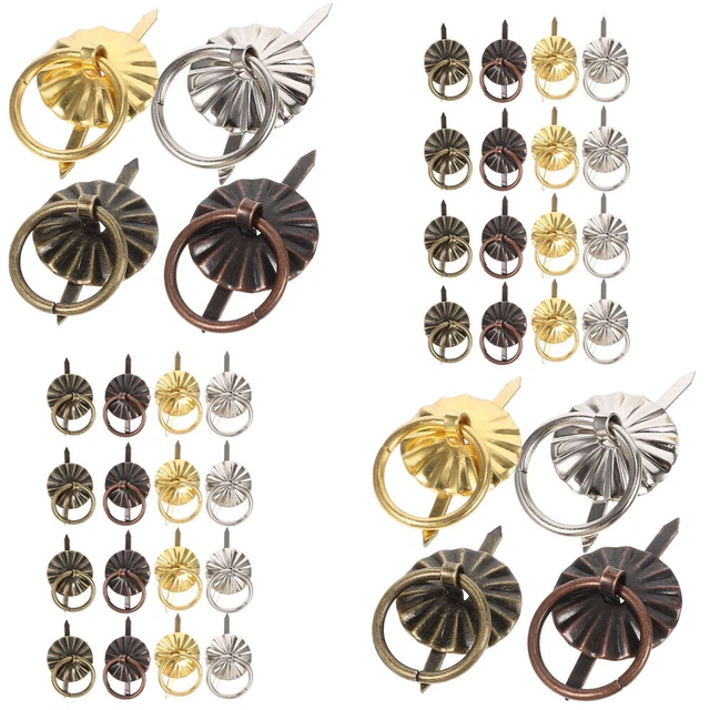 40pcs Metal  Vintage Small Drawer Pulls Diy Metal Handle