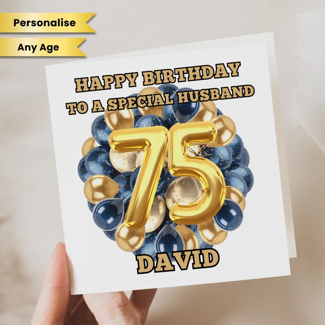 Vintage 90th Birthday Card: Milestone Celebration ( - Denmark