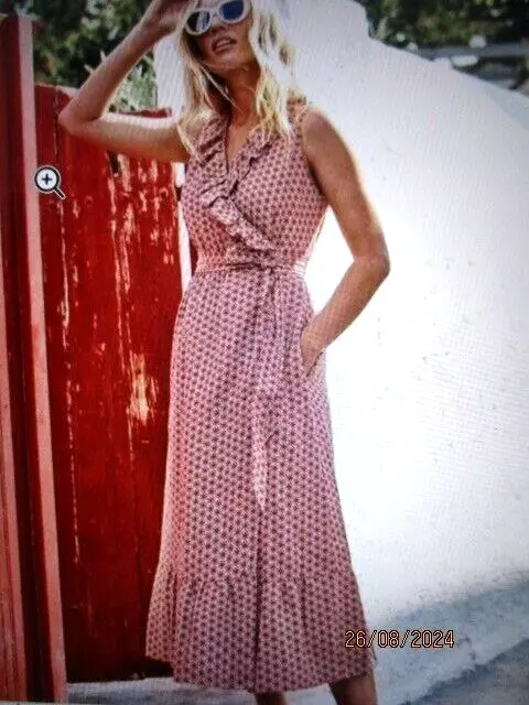 Boden wrap dress uk top