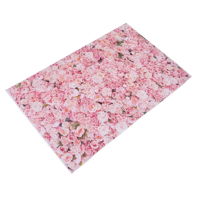 PHOTO BACKDROP CLOTH with 3D Flower Wall Pattern for Home Decor $47.20 ...