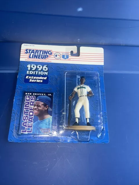 1996 Extended Series Ken Griffey Jr Starting Lineup Baseball Seattle NEW