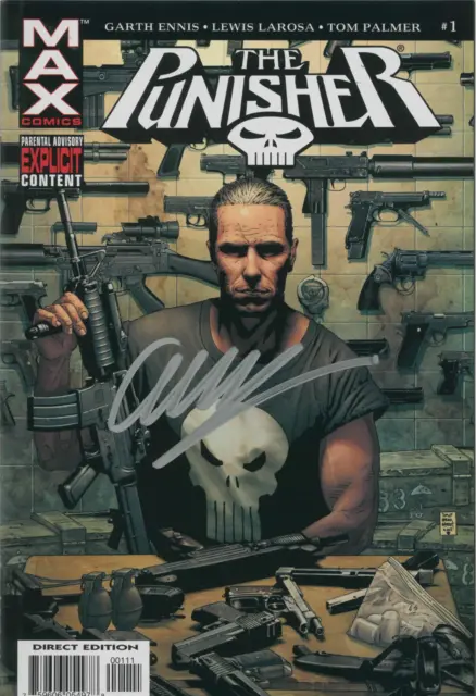Punisher Vol 7 #1 -  Signed By Garth Ennis