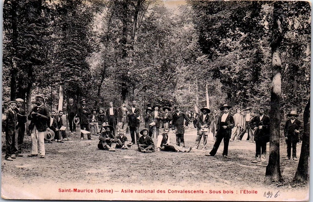 94 SAINT MAURICE - asile des convalescents, l'etoile.