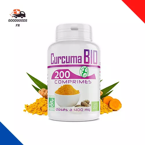 Curcuma Bio 400 Mg - 200 Comprimés