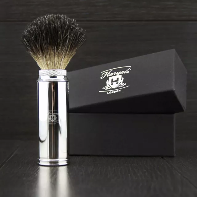 Men's Shaving Brush Best Travel Shaving Brush -100% Badger Hair Made In England