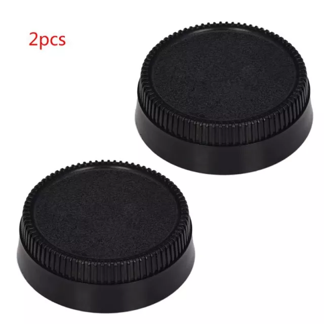 Rear Lens Body Dust for Protection Plastic Black Replacement for