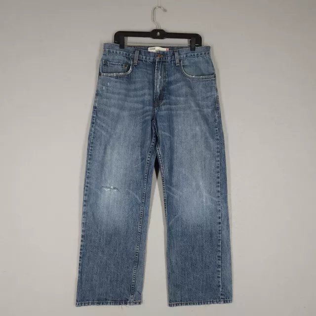 Vintage Levis 569 Jeans Men 32x30 Blue Loose Straight Baggy Skater Pants 90s Y2K