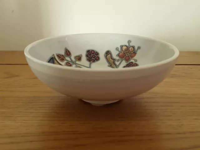 Moorcroft Bowl, Dish, bramble revisited 2