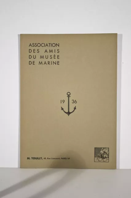 Photographie maquette 1/24° "Chebeck" XVIII° Amis Musée de Marine 1936